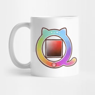 cat color wheel Mug